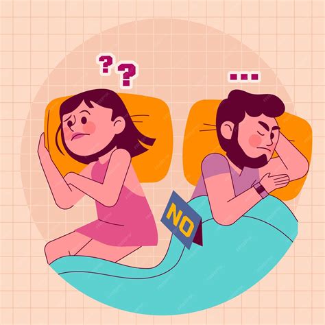 Free Vector Flat Design No Sex Illustration