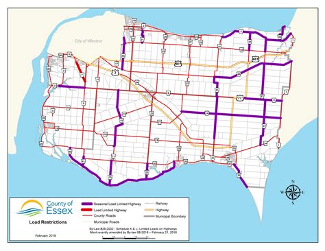 County Roads County Of Essex