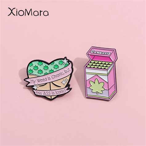 This Ass Is Iconic Enamel Pin Custom Pink Butt Cigarette Tobacco Brooch Lapel Badges Funny