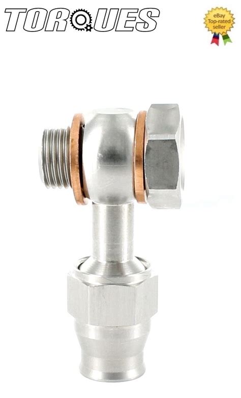 AN 4 4 JIC 7 16 X24 Banjo Bolt Garrett GT Series Oil Feed 2mm