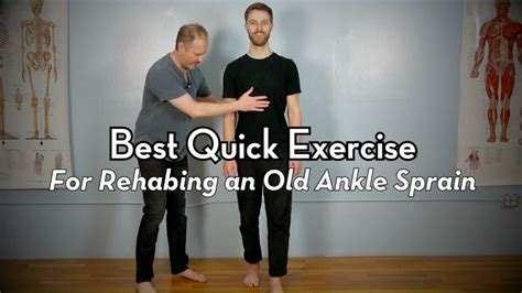 Video Great Exercise To Rehab An Old Ankle Sprain Bodyworks Dw