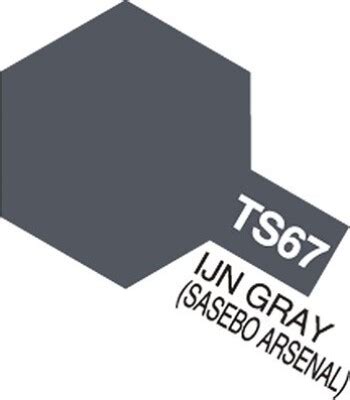 Tamiya Spraymaling Ts 67 Ijn Gray Sasebo Arsenal Flat 85067 Se