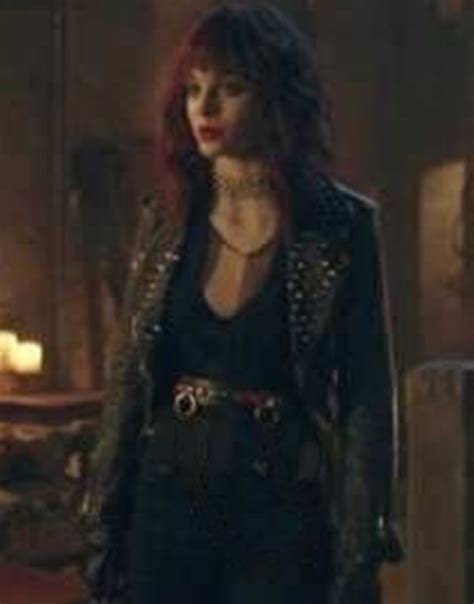 Gotham Knights Olivia Rose Studded Leather Jacket Duela Jacket