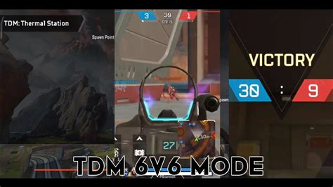 New 6v6 Tdm Mode 😍 Pro Fpp Gameplay Pscannon Apex Legends