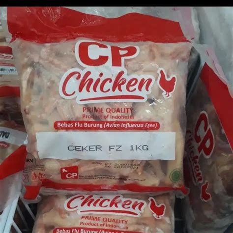 Ceker Ayam Kemasan 1000 Gram 1 Kg Kios Unggas Depok