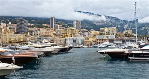 premium photo monaco yachts   port hercules