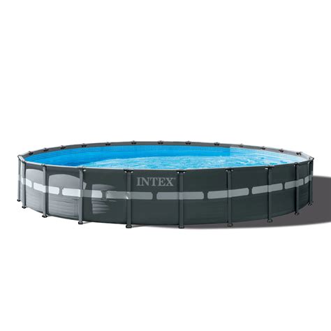 Intex Frame Pool Set Ultra Rondo Xtr Cm X Cm Grau Kaufen Bei Obi