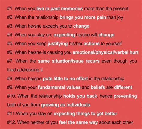 Signs To Know When It S Time To Move On From A Relationship