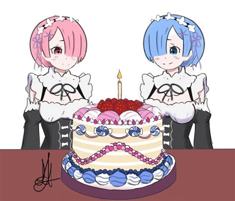 Re Zero Celebra Los Cumplea Os De Las Gemelas Ram Y Rem Kudasai