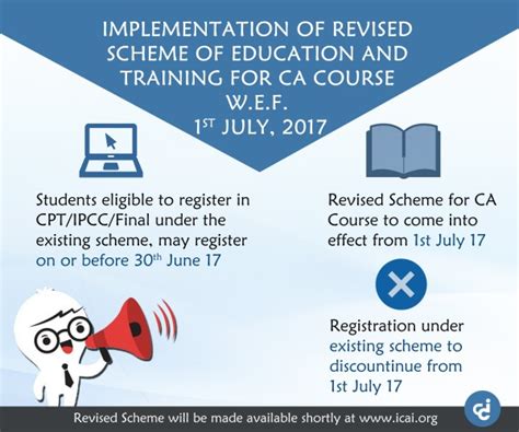 Implementation Of New CA Course From 1st July 2017