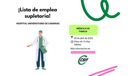 Csif Convocatoria De Proceso Selectivo Para La Constituci N De Lista