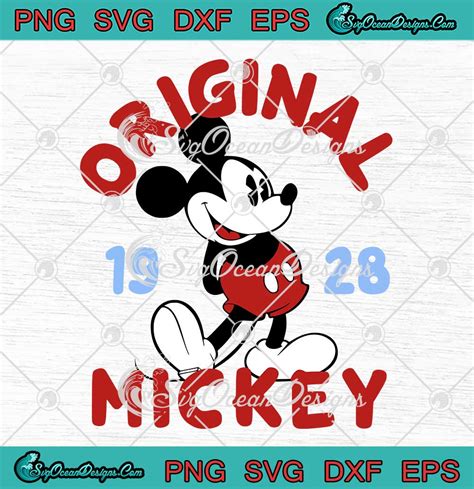 Original Mickey Vintage Svg Disneyland Trendy Gift For Disney