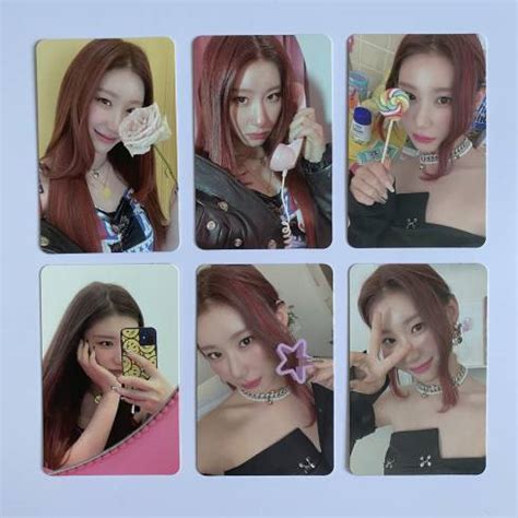 Itzy St Album Crazy In Love Album Photocard Chaeryeong Full Set