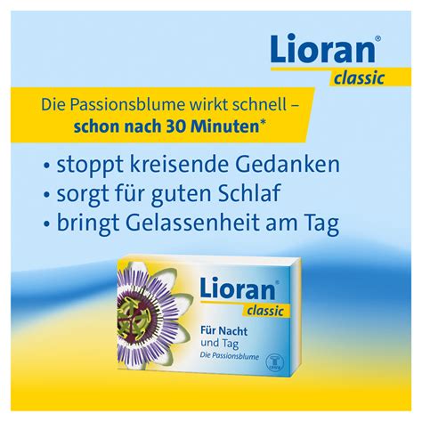 Lioran classic für Nacht und Tag Passionsblume 80 Stück medpex