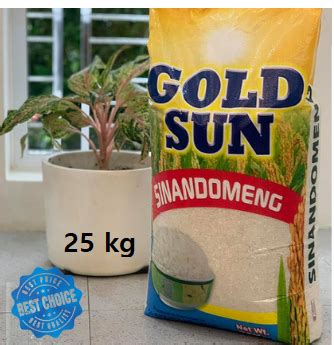 Goldsun Well Milled Sinandomeng White Rice Kg Lazada Ph