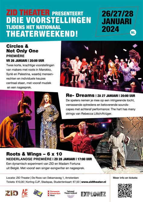 Roots Wings X Tijdens Het Nationaal Theaterweekend Zid