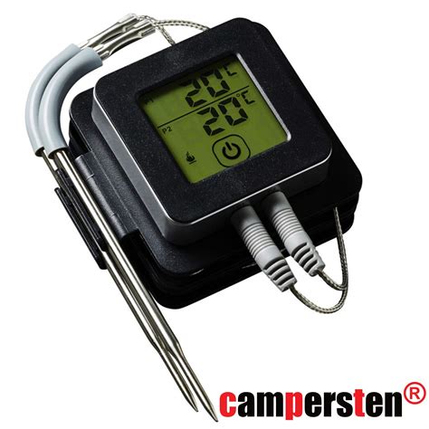 Campersten Grillthermometer Per Bluetooth Mit App Ber Smartphone