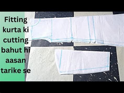 Gent S Fitting Kurta Cutting Simple Method Of Kurta Cutting Youtube