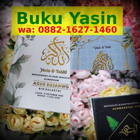 Cara Membuat Buku Yasin 40 Hari ౦88ᒿIϬᒿᜪIԿϬ౦ wa Pabrik Buku Yasin