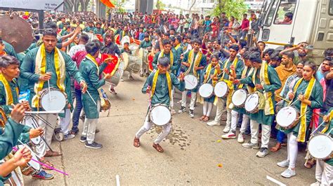 Vadan Dhol Tasha Pathak Colaba Cha Samrat Aagman Mumbai Gapati