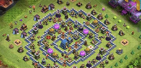 Los mejores diseños de aldeas para Ayuntamiento Nivel 12 en Clash of Clans