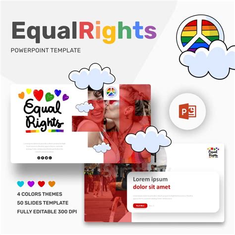 Equal Rights Powerpoint Template Masterbundles