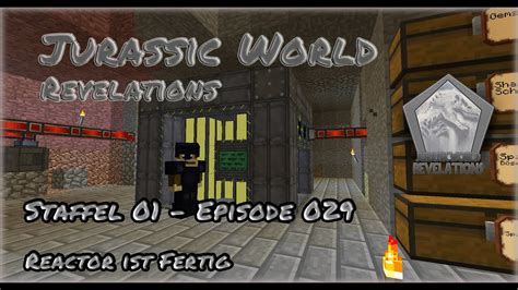 Lets Modpack Jurassic World 029 Reactor Ist Fertig YouTube