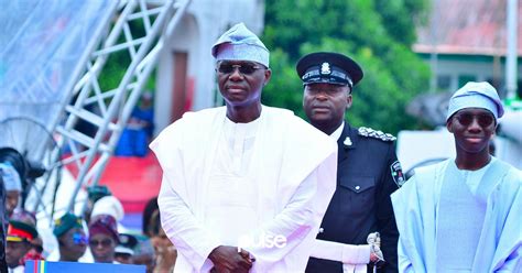 Sanwo Olu Sworn In As New Lagos Governor Pulse Nigeria