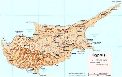 Cyprus Maps Printable Maps Of Cyprus For Download