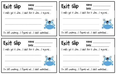 21 Ways To Use Exit Tickets In Every Kind Of Classroom Including Online