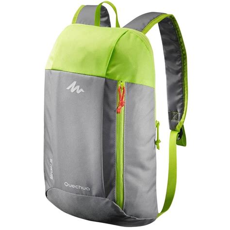 Mochila Arpenaz 10 Litros Gris Verde Quechua MOCHILAS