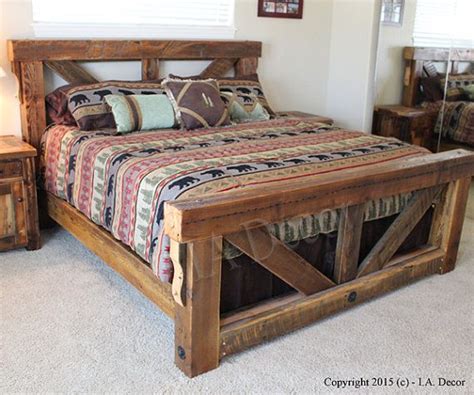 How To Build A Rustic Bed Frame