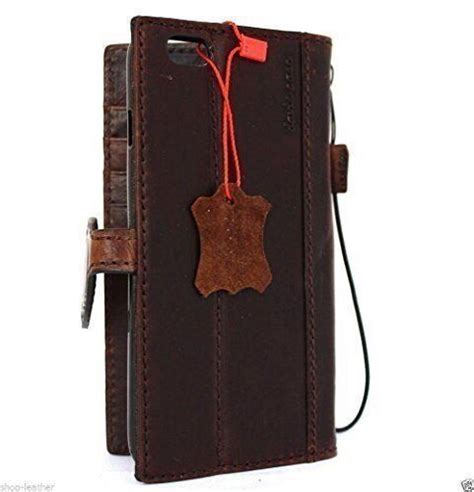 Genuine Real Leather Case For Apple Iphone 8 Plus Book Wallet Magnetic