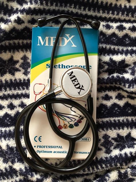 Medx Stethoscope Health And Nutrition Medical Supplies And Tools On Carousell