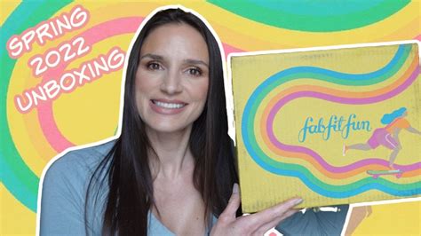 Fabfitfun Spring Unboxing Youtube