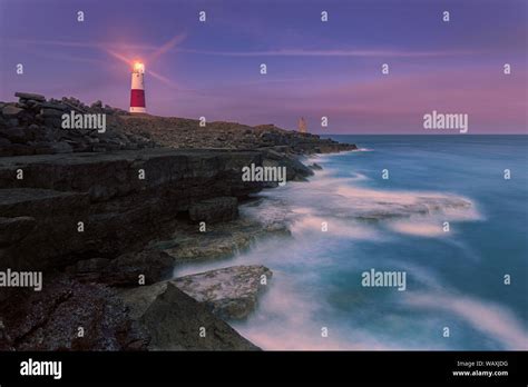 Portland Bill Lighthouse Is A Functioning Lighthouse At Portland Bill