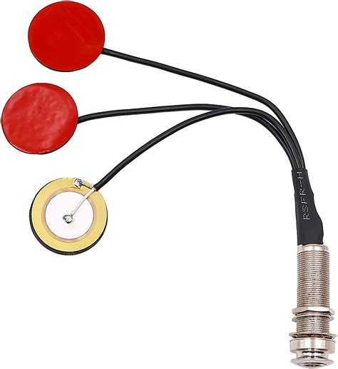 Alnicov Self Adhesive Pickups Piezo Transducer 3 In 1 Microphone