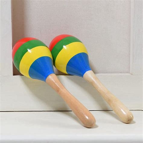 Maracas Handpercussion Rasseln Rumba Shaker Musikinstrument Aus für