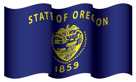 100 Oregon State Flag Ilustrasi Grafik Vektor And Clip Art Bebas Royalti Terbaik Istock