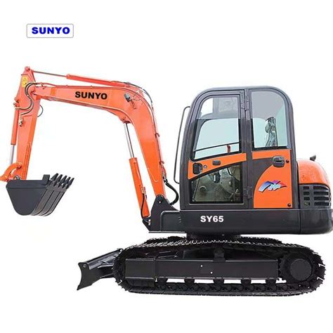 Sunyo Excavators Sy65 Mini Excavator Is Hydraulic Crawler Excavator As