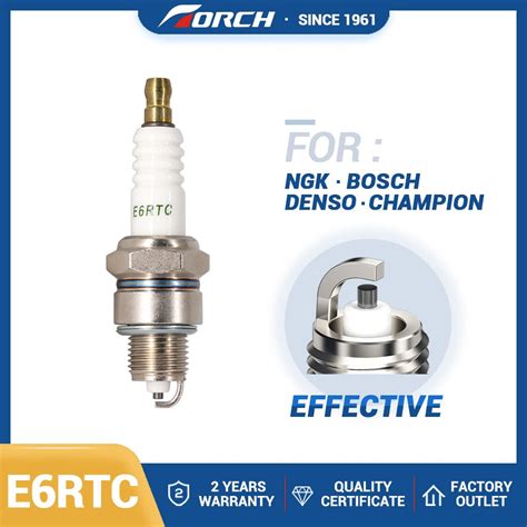 Torch E Rtc Standard Series Spark Plug Replace For Bpr Hs Pack For