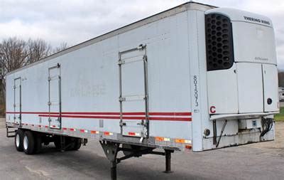 Utility Ft Reefer Trailer Sliding Axle Swing Door Thermo