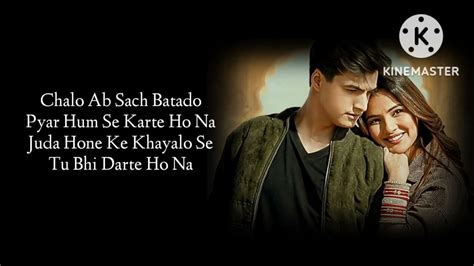 Pyar Karte Ho Na 😘 Lyrics Stebin B Shreya G Javedmohsin