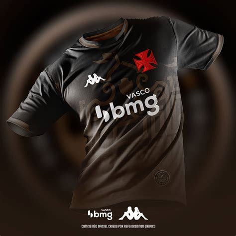 Terceira Camisa Do Vasco Da Gama Kappa Rafa Designer