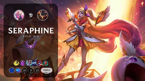 Seraphine Mid Vs Rumble Euw Master Patch Youtube