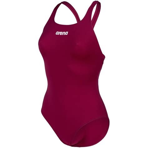 Arena Performance Solid Swim Pro Team Badpak Dames Red Fandango Wit