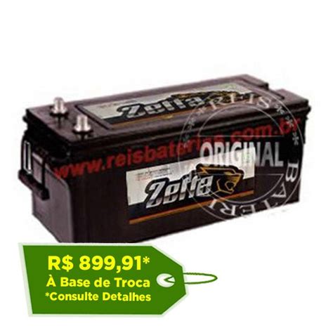 Bateria Zetta Ah Z D Reis Baterias Pague Em X Sem Juros