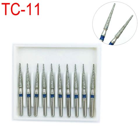 Pcs Box Dental Diamond Burs Fg Mm For High Sp Grandado