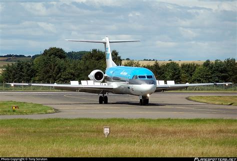 Ph Wxc Klm Cityhopper Fokker F Mark Photo By Tony Scruton