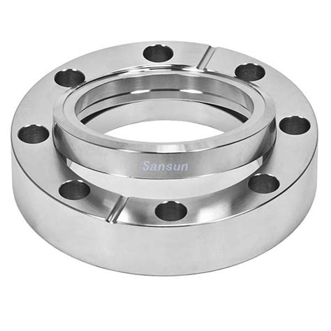 Stainless Steel Cf Rotatable Bored Blank Flange Vacuum Fittings From China Manufacturer Sansun